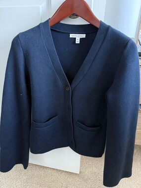 Banana Republic Dark Navy Knit Cardigan